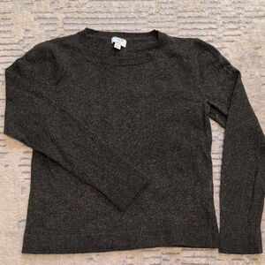 J. Crew Forest Green Crewneck Sweater